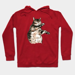 KungFu cat master Hoodie